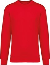 Biologische unisex sweater merk Native Spirit Poppy Red - L