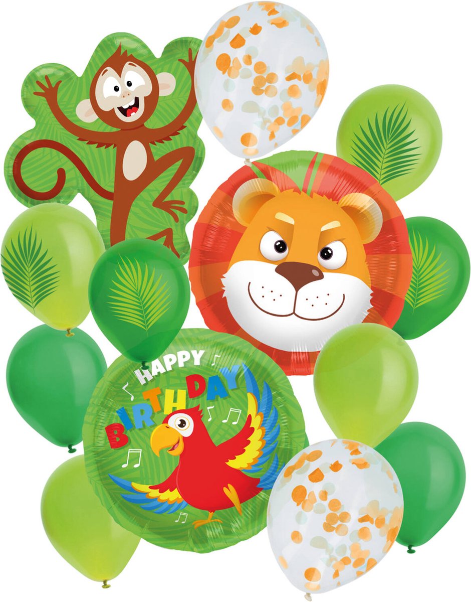 Ballonnen Set Jungle
