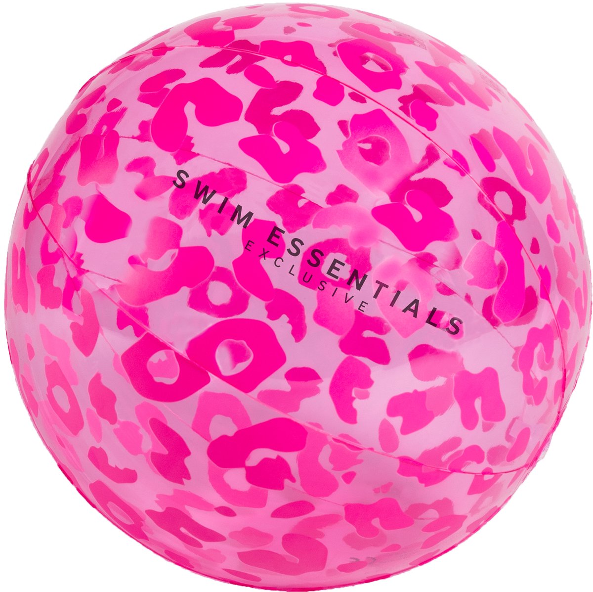 Swim Essentials Strandbal Opblaasbaar - Neon Panterprint - Ø 51 cm