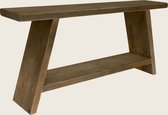 Banc en bois d'échafaudage 100 cm - chute de bois - bois usagé - 100x19,5x47 cm