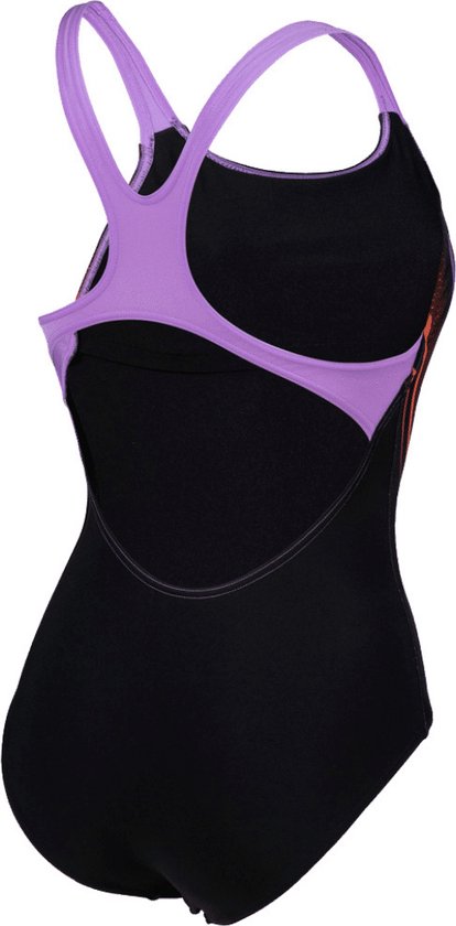 Badpak - black multi-black-shocking pink/meerkleurig
