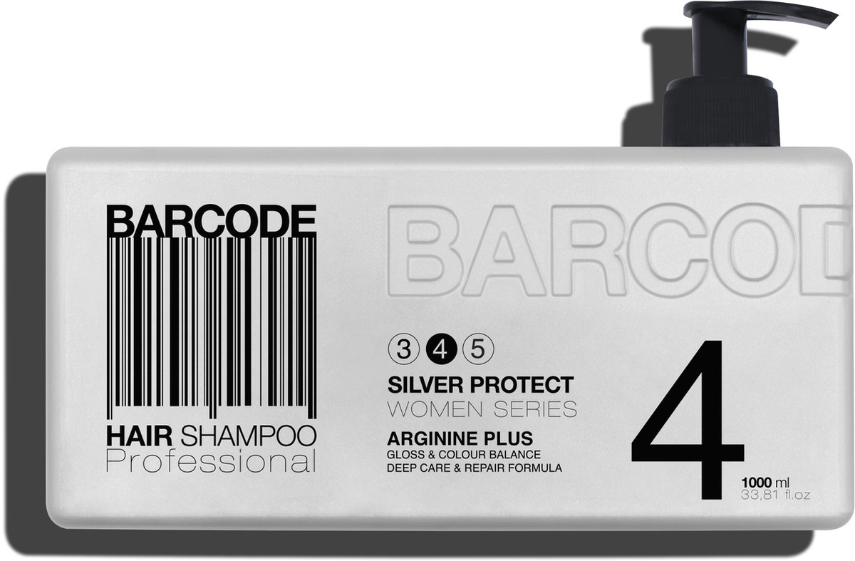 BARCODE - Hair Shampoo - Silver Protect - 1000ml