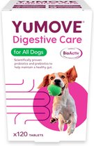 YuMOVE Digestive Care - Spijsverteringsverzorging voor alle honden - 120 tabletten - Alle leeftijden en rassen