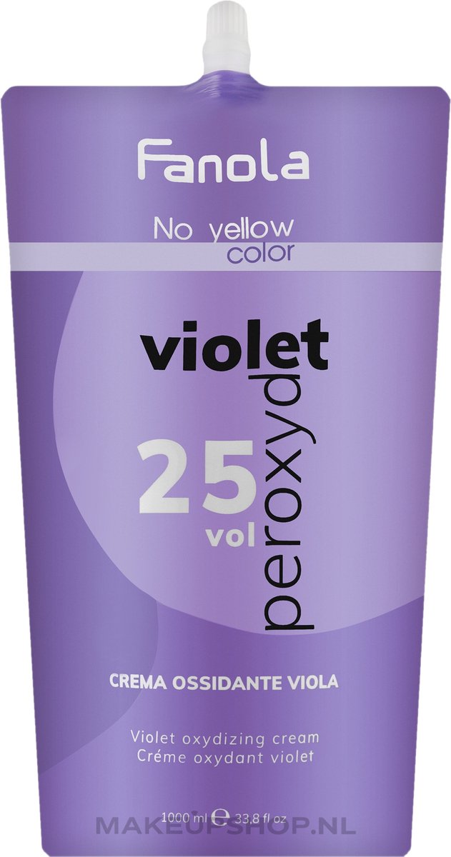 Fanola - Violet Peroxide 25 Vol - 1000 ml | bol.com