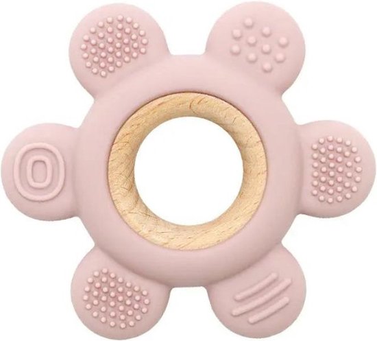 Revolutionair Winst Lengtegraad Bijtring Roze - Siliconen bijtring - Kraamcadeau - Baby speelgoed 0 tot 2  jaar -... | bol.com