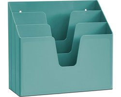 onderleggerhouder drievoudig horizontaal (Solide groene kleur)