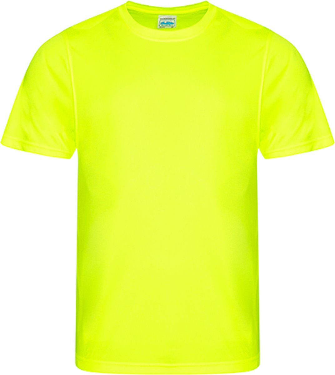 Herensportshirt 'Cool Smooth' Electric Yellow - M