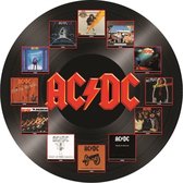 Wandbord LP Vinyl Look Muziek Artiesten - AC/DC Collage Of Albums