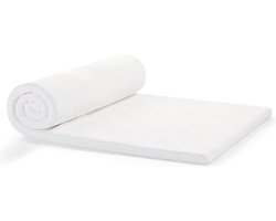 TEMPUR EASE Topper Topdekmatras 90 x 200 x 3 cm – Traagschuim topper voor comfort en ondersteuning - Afritsbaar matrashoes