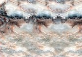 Fotobehang - Vlies Behang - Marmeren Muur - Marmer - 254 x 184 cm