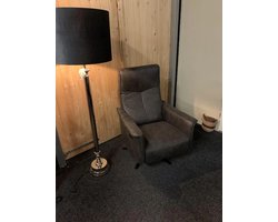 Relaxfauteuil Baarn Microleder Elektrisch Verstelbaar met accu 2 motoren