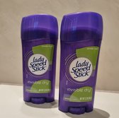 Lady Speed Stick Anti-transpirant Deodorant Invisible Dry Powder Fresh 2x65g