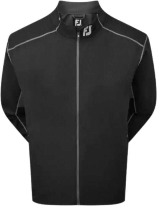 Footjoy Full Zip Jacket - Zwart/ Grijs - Maat XL