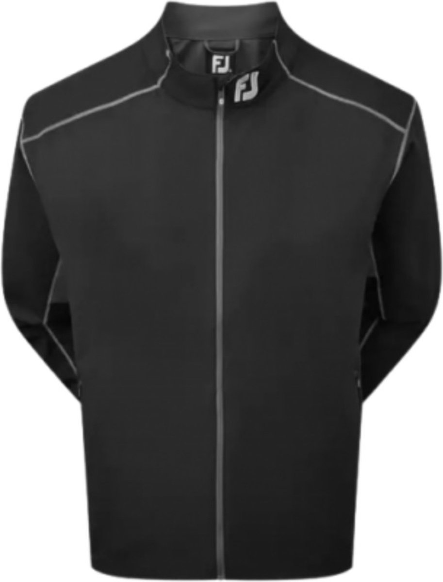 Footjoy Full Zip Jacket - Zwart/ Grijs - Maat XL