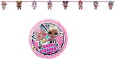 L.O.L. Surprise – LOL – Feestpakket – Helium ballon Happy Birthday – Slinger – Versiering - Kinderfeest.