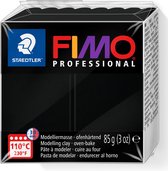Staedtler FIMO 8004-009 Plasticine 85g Zwart 1stuk(s) materiaal voor pottenbakken en boetseren