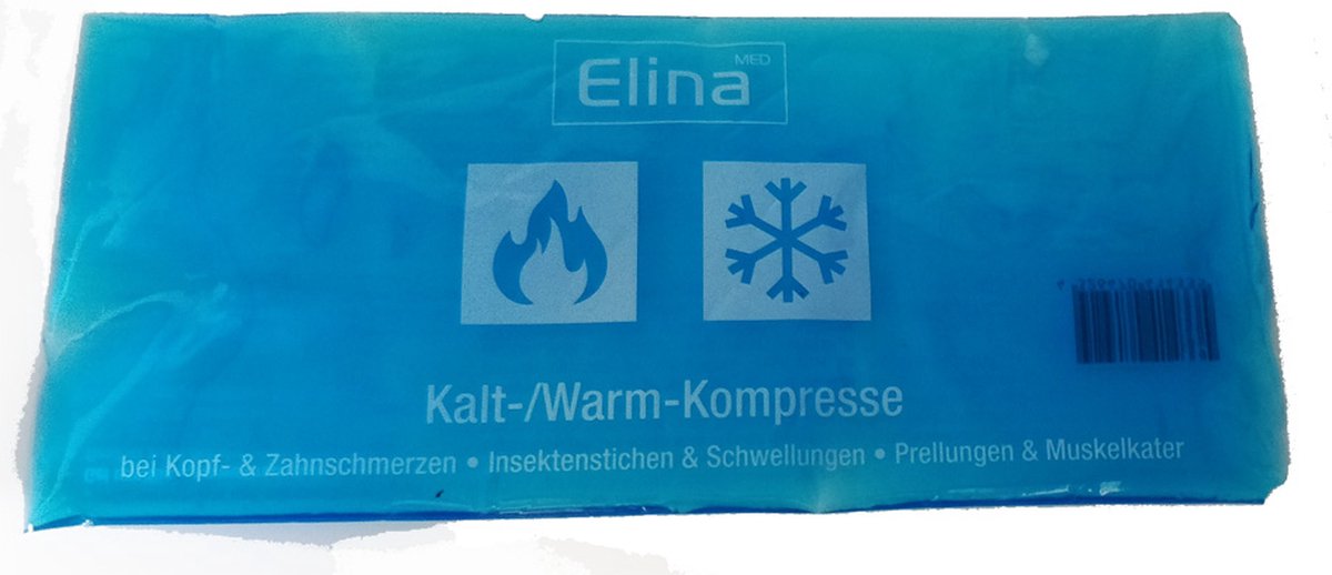 Goedkoopste Elina cold/hot gel pack 29x12cm - 1 st