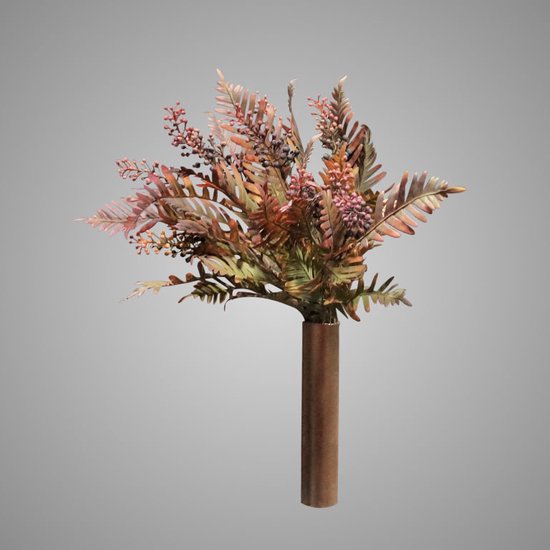 Brynxz | Soie | Branche de soie | Myrica | Bronze | 59 cm
