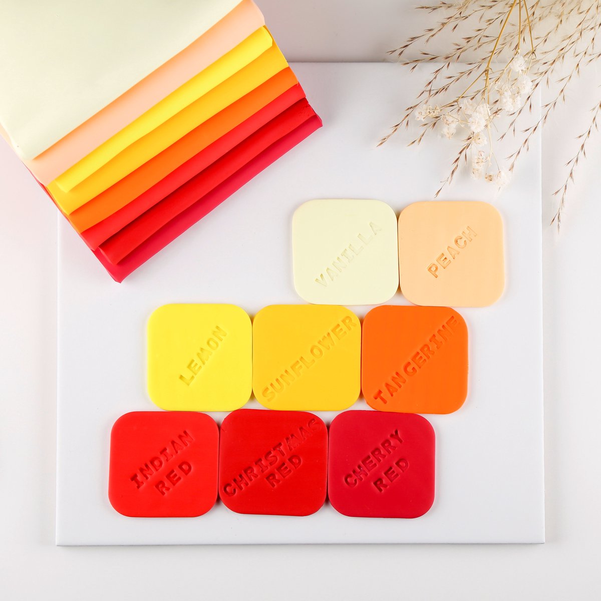 FIMO soft 8020 - ovenhardende boetseerklei - standaard blokje 57g - zonnegeel — afbeelding 8