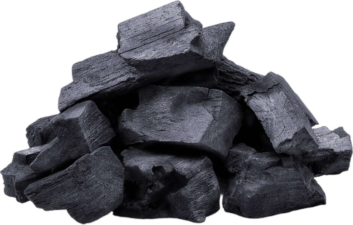 Charbon de bois Naturcoal - Longue durée - Haute valeur énergétique - 100%  Naturel - 10kg