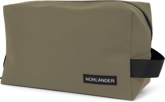 Norlander Dull PU Premium Toilettas - 8 Liter - Olive