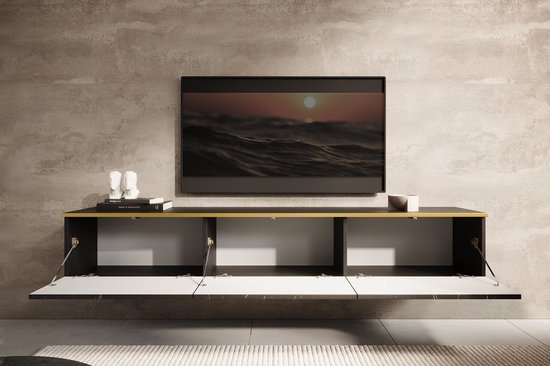 Ensemble Meuble TV Suspendu Tokyo 250 x 180 cm - ASM