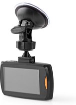 Bol.com Nedis Dash Cam - 1080p@30fps - 12.0 MPixel - 2.7 " - LCD - Parkeer sensor - Bewegingsdetectie - Donkergrijs aanbieding