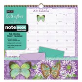 Butterflies Pocket Note Nook Kalender 2024