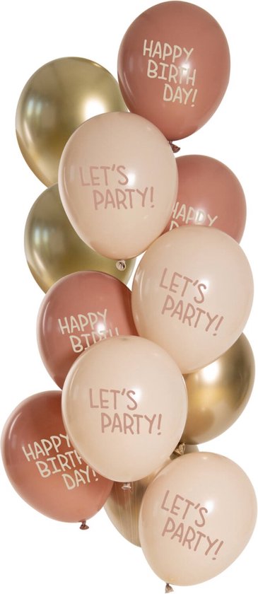 10 Jaar Verjaardag Ballonnen 5 stuks