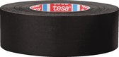 Tesa 4651 textieltape - 50 meter per rol - zwart breedte 50 mm