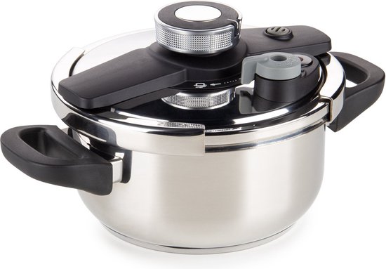 Rosmarino Pour & Cook Snelkookpan - Snelkookpan 4 liter - Pressure Cooker -...