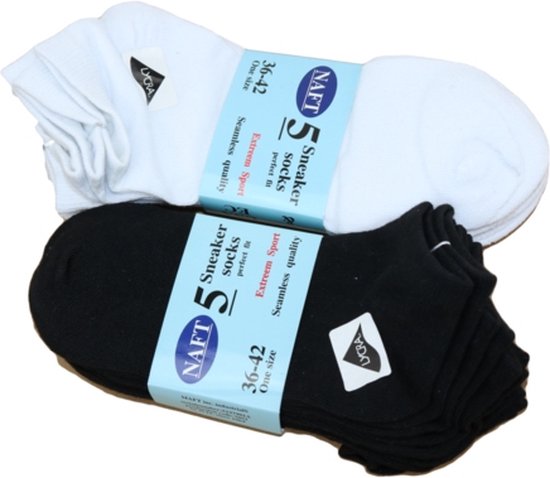 Lot de 10 paires de Chaussettes à la cheville unisexe taille 40-46