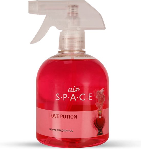 Air Space - Parfum - Roomspray - Interieurspray - Huisparfum - Huisgeur - Love Potion - 500ml