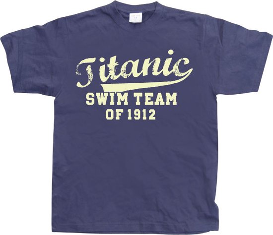 Titanic Swim Team - X-Large - Blauw