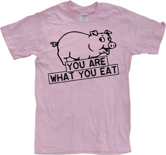 You Are What You Eat - X-Large - Pink