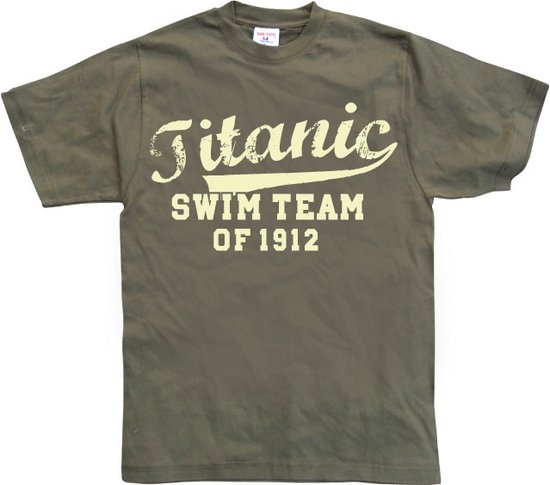 Titanic Swim Team - XX-Large - Olive