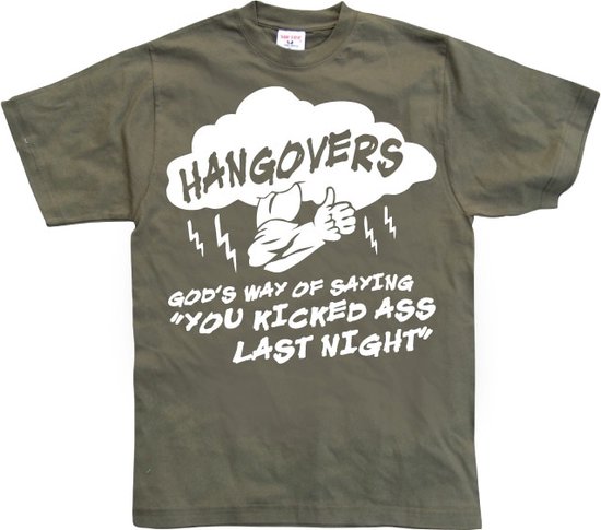 Hangovers - God�s Way - X-Large - Olive