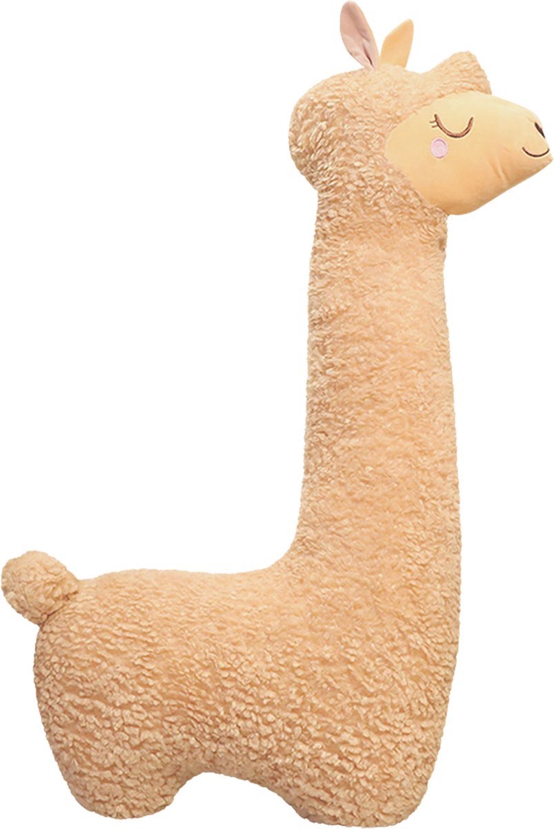 zwangerschapskussen - voedingskussen - zijslaapkussen - zwangerschap - zwangerschap cadeau - body pillow - lichaamskussen - Lama