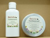 Combinatieset: Frambozenzaad Olie 100ml en Frambozen Zalf 100ml - Set met Frambozenolie 100ml Puur en Frambozenzalf 100ml Blik
