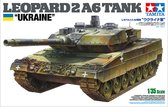 1:35 Tamiya 25207 Leopard 2A6 Tank - Ukraine Plastic Modelbouwpakket