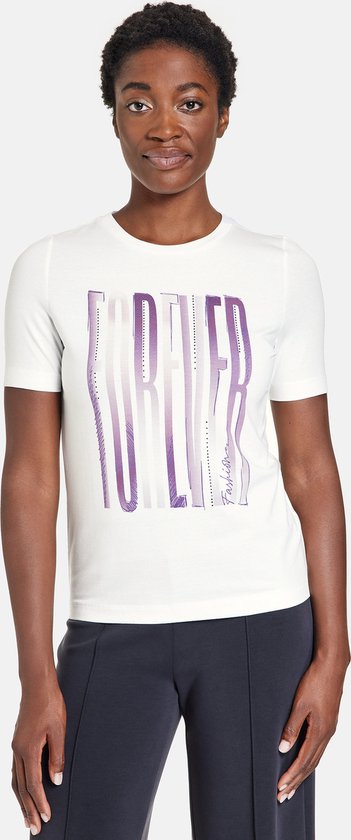 GERRY WEBER Dames T-shirt Off-white-36 | bol
