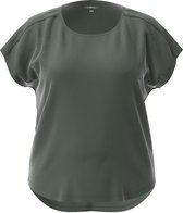 Redmax T-shirt de sport pour femme – Convient pour le Fitness et le Yoga – Dry Cool – Thym – 48