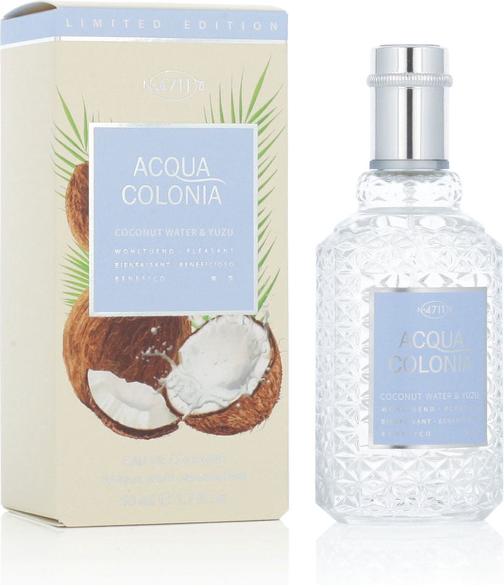 Goedkoopste Uniseks Parfum 4711 EDC Acqua Colonia Coconut Water & Yuzu 50 ml