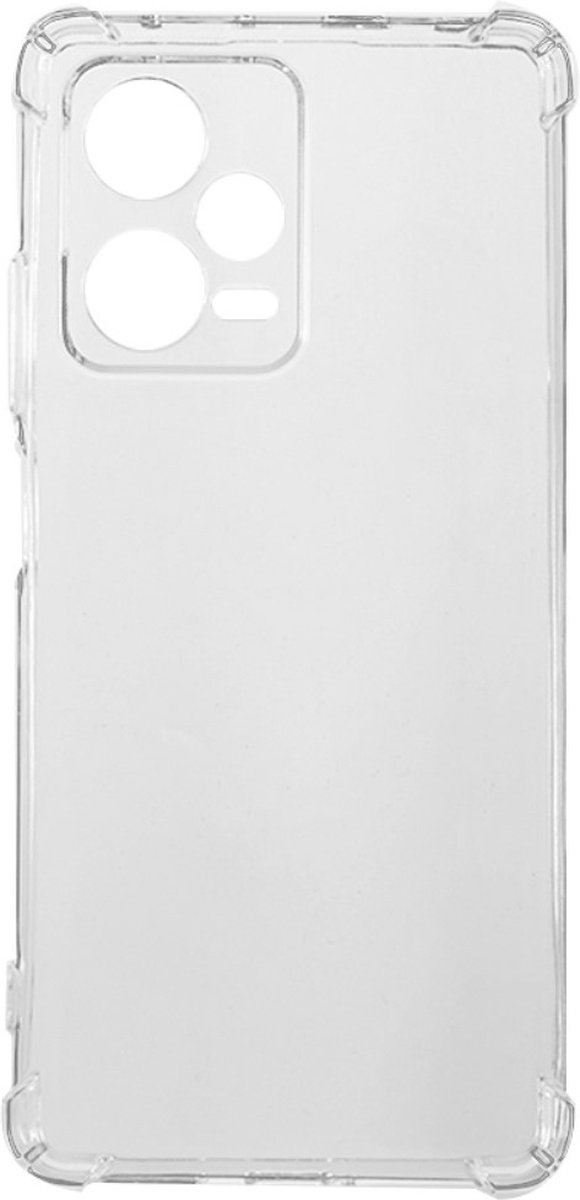 Anti-shock Back Cover voor de Xiaomi Redmi Note 12 Pro Transparant