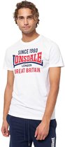 Lonsdale Collessie T-shirt Met Korte Mouwen Wit L Man