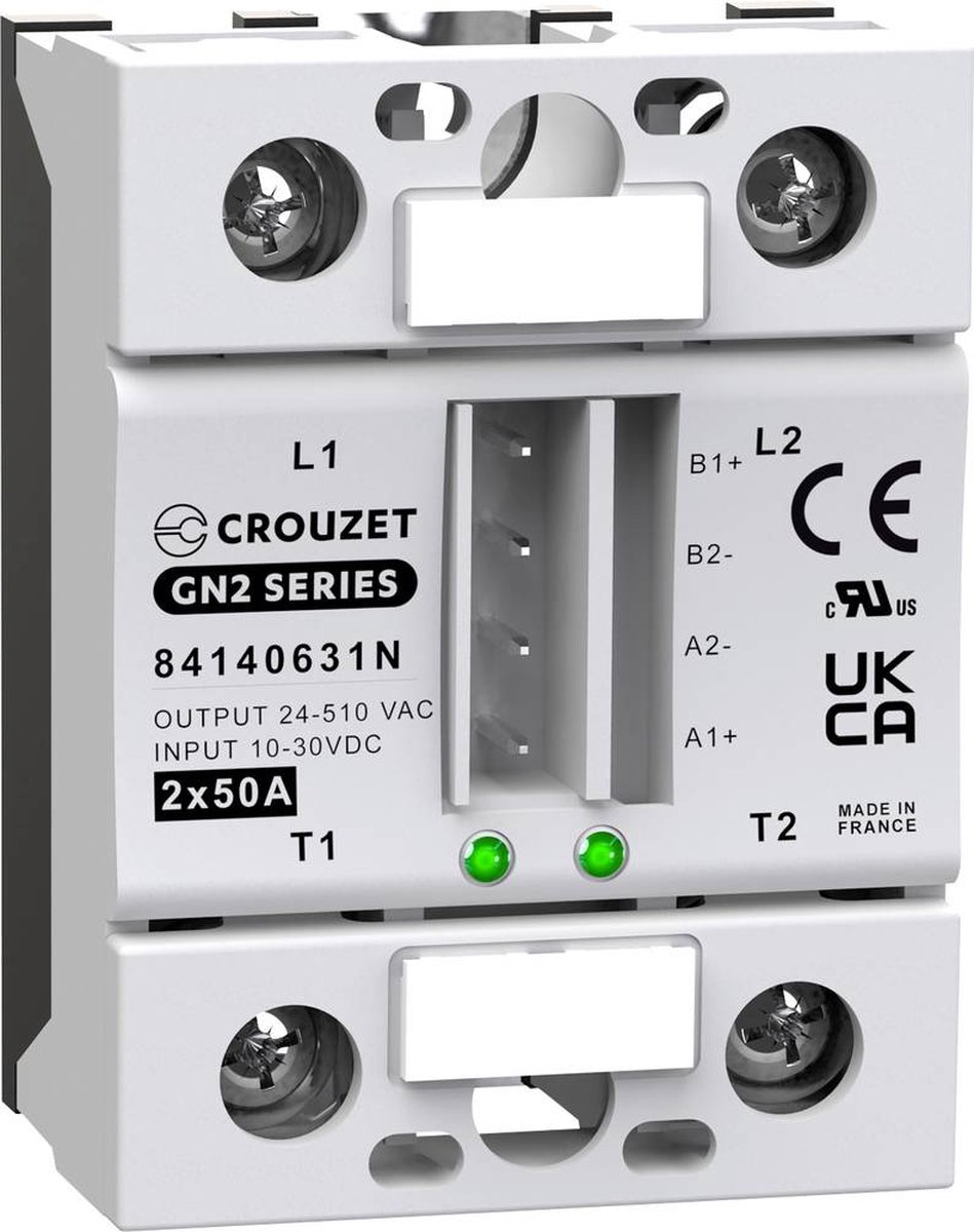 Crouzet Halfgeleiderrelais 84140631N 50 A Schakelspanning (max.): 510 V/AC Willekeurig schakelend 1 stuk(s)