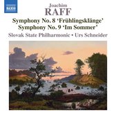 Slovak State Philharmonic Orchestra, Urs Schneider - Raff: Symphony No. 8 'Fruhlingsklange' - Symphony No. 9 (CD)