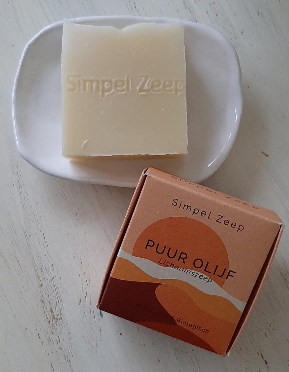 Simpel Zeep - Puur Boter - Body Bar - Circa 110 gram