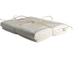 Gusta - Tafelkleed grijs - Gemaakt van gerecycled katoen - 120 x 120 cm