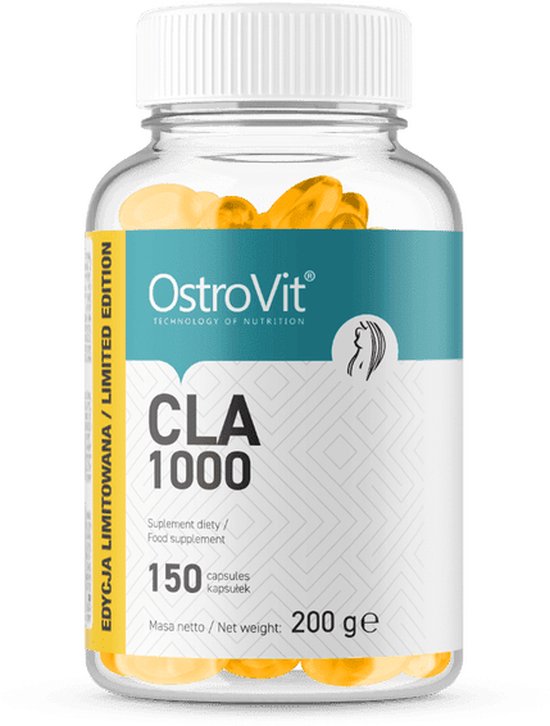 Vetverbranders - OstroVit CLA 1000 mg 150 capsules 150 Softgels | bol.com
